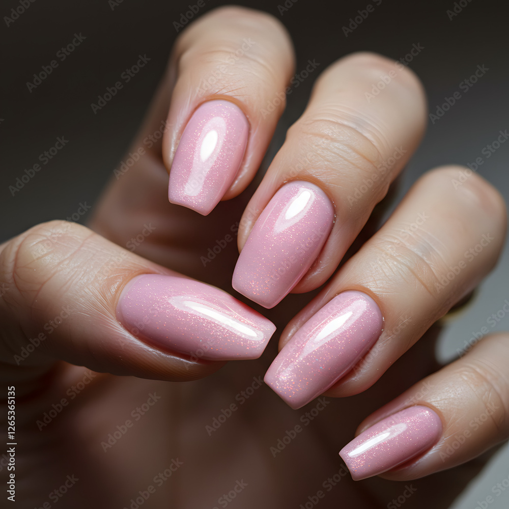 Luxurious nail manicure Luxurious nail manicure