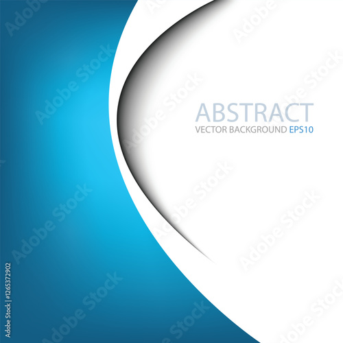 graphic vector curve line overlap background for text and message design
