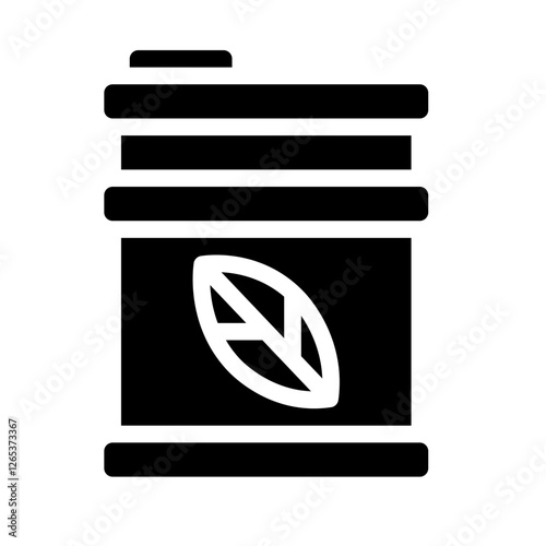 barrel glyph icon