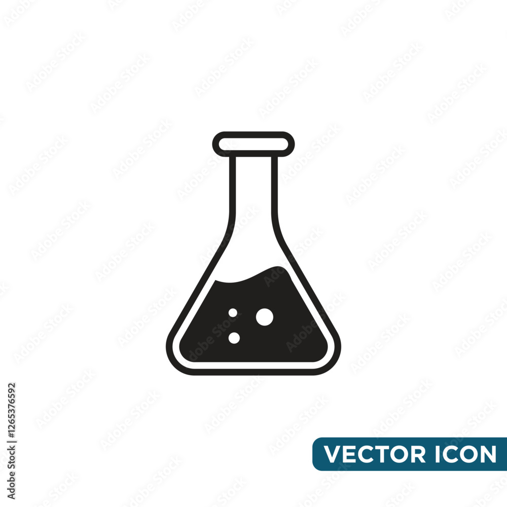 Simple Chemical Icon Design Template Simple Chemical Icon Design Template