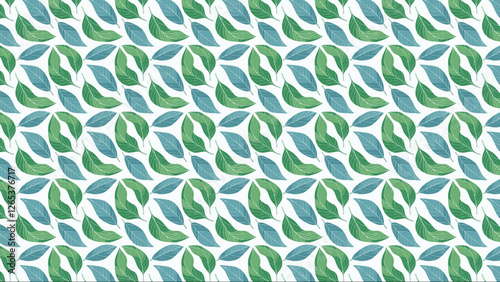 ローズマリーの美しいナチュラルなイラスト、パターンの背景