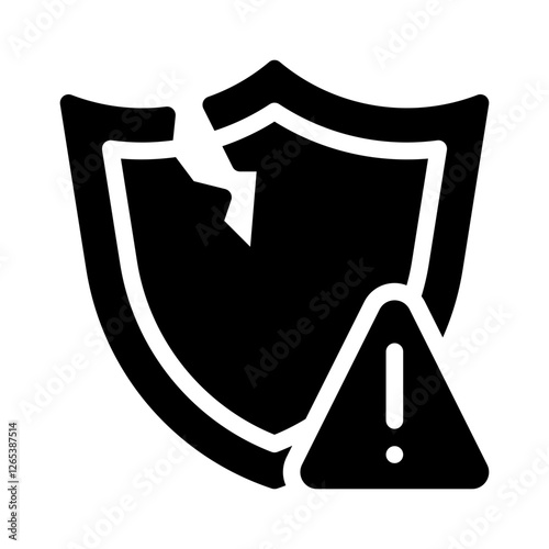 shield glyph icon