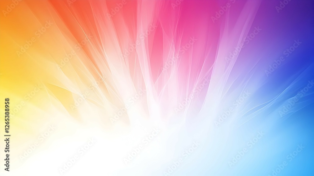 Naklejka premium Abstract Colorful Light Rays Background