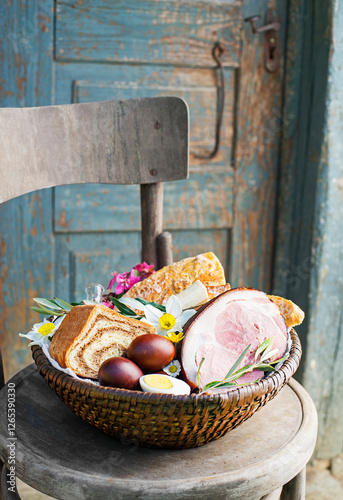 Easter food basket