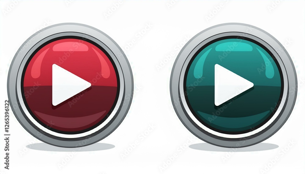 Audio, video, music player button icon. Sound control, play, pause button solid icon set. Camera, media control, microphone interface pictogram. perfect any project.