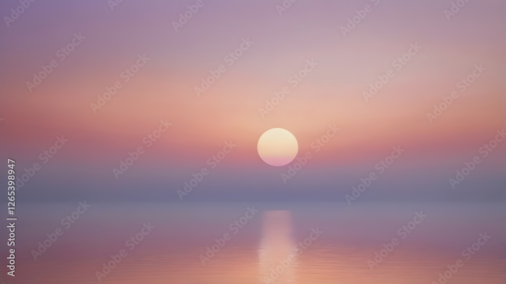 A serene and dreamy sunset over a calm body of water, with soft pastel hues of pink, purple, and orange painting the sky. A serene and dreamy sunset over a calm body of water, with soft pastel hues of pink, purple, and orange painting the sky.