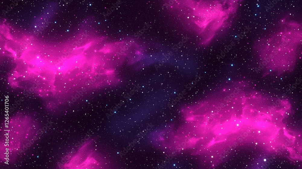 Naklejka premium Ultra-realistic abstract rose gold nebula background, soft glowing cosmic dust, galactic atmosphere