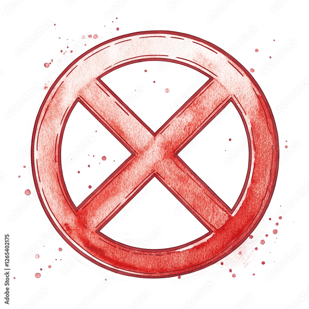 Obraz premium no parking sign