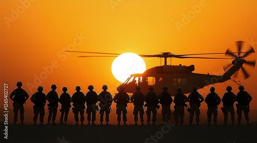 soldiers near black hawk helicopter, special forces, delta force, navy seals, air force, marines