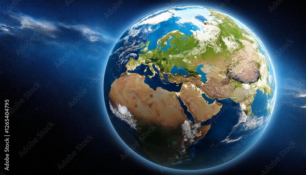 Fototapeta premium earth in space