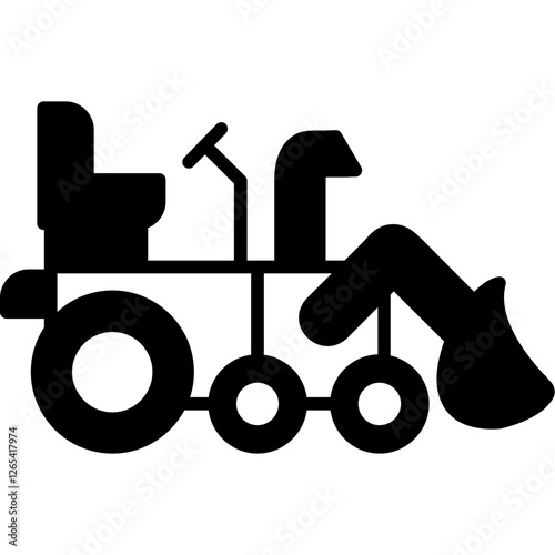 Paver Machine Icon