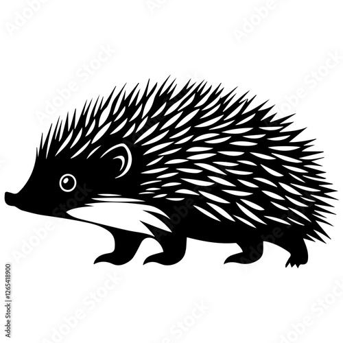 Hedgehog Silhouette:  Premium Vector Designs for Any Project
