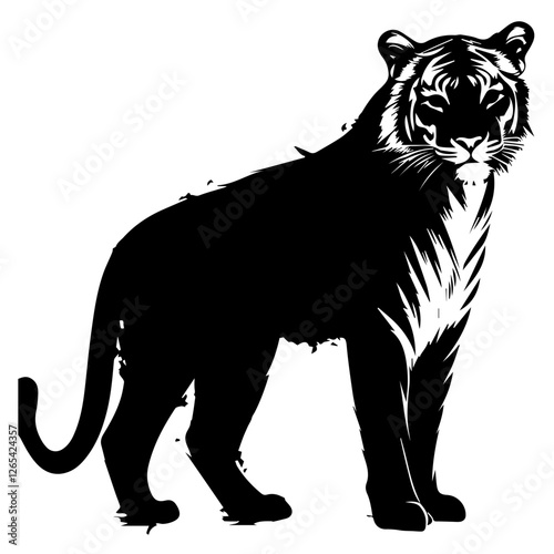 The Art of Tiger Silhouette: Creative Inspirations for Wildlife Lovers