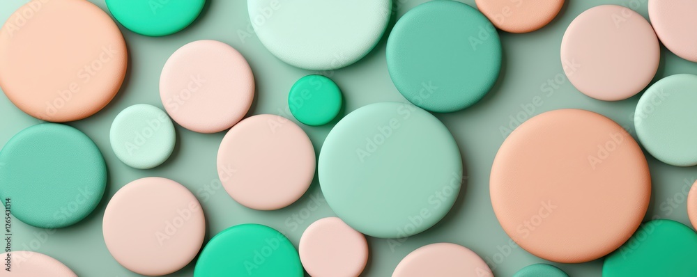 Colorful abstract circles studio setting digital art modern design aesthetic appeal creativity unleashed Colorful abstract circles studio setting digital art modern design aesthetic appeal creativity unleashed
