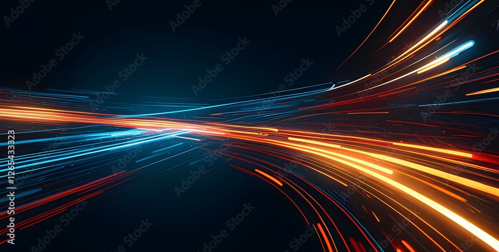 traffic light trails traffic light trails