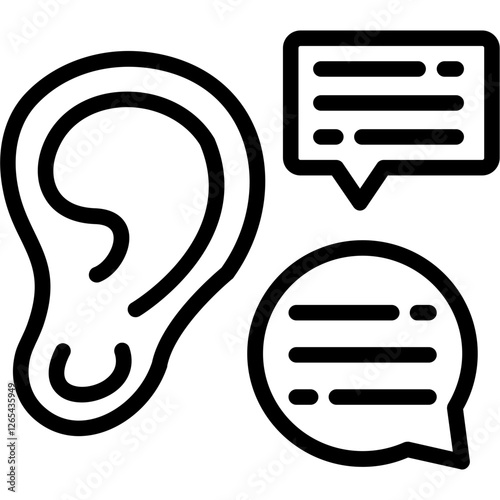 Listening Ear Icon