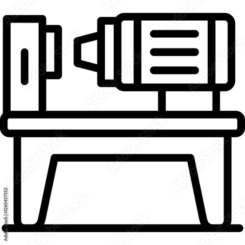 Wood Lathe Icon