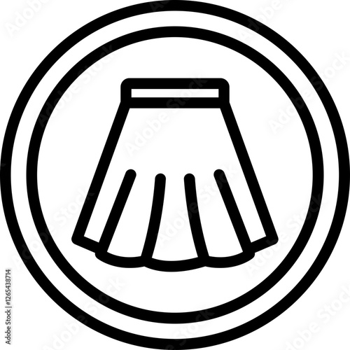 Skirt and Prime Line Icon