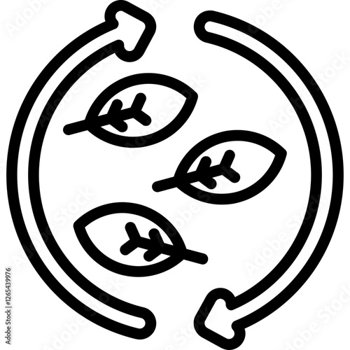 Biodegradable Materials Icon