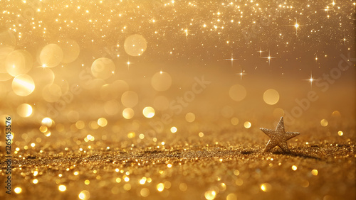 abstract golden shimmery background , golden background, glitter background 