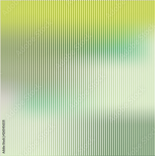 ribbed green glass, effect texture, abstract striped background