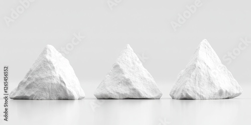 Abstract Peaks: A row of th...