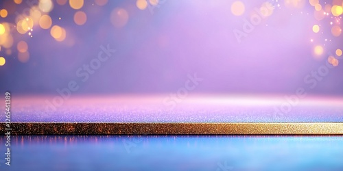 Golden Glitter Platform: An...