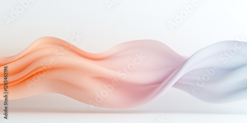 Abstract Flow: A delicate, ...