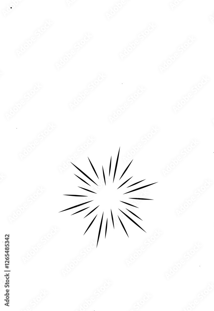 Obraz premium abstract grunge Starburst halftone dots background. Star Flare, Shine light halftone texture. Retro background, pop art style