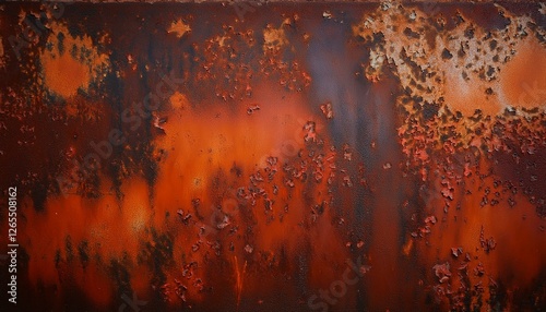 Gritty rusted metal background texture