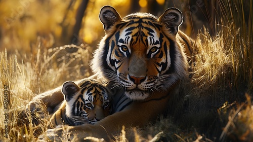 portrait of a tiger