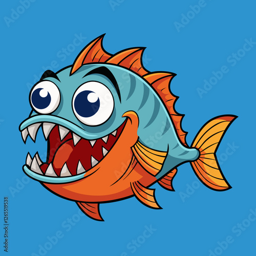 vector illustration of fish