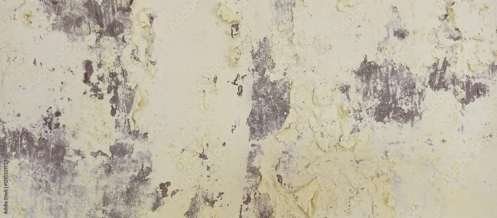 Fototapeta premium Visual Journey Through the Layers of a Weathered Wall