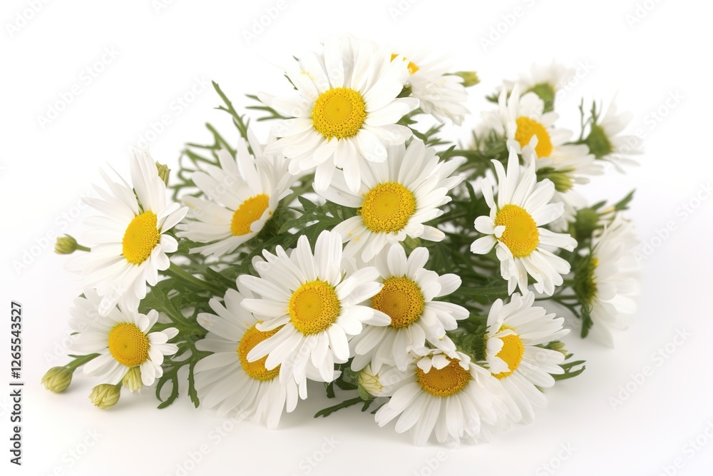 Fototapeta premium Chamomile Flowers Bouquet, Natural Remedy & Herbal Tea