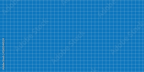 Blueprint background vector illustration. Blank grid paper sheet for technology and architecture projects. 1176