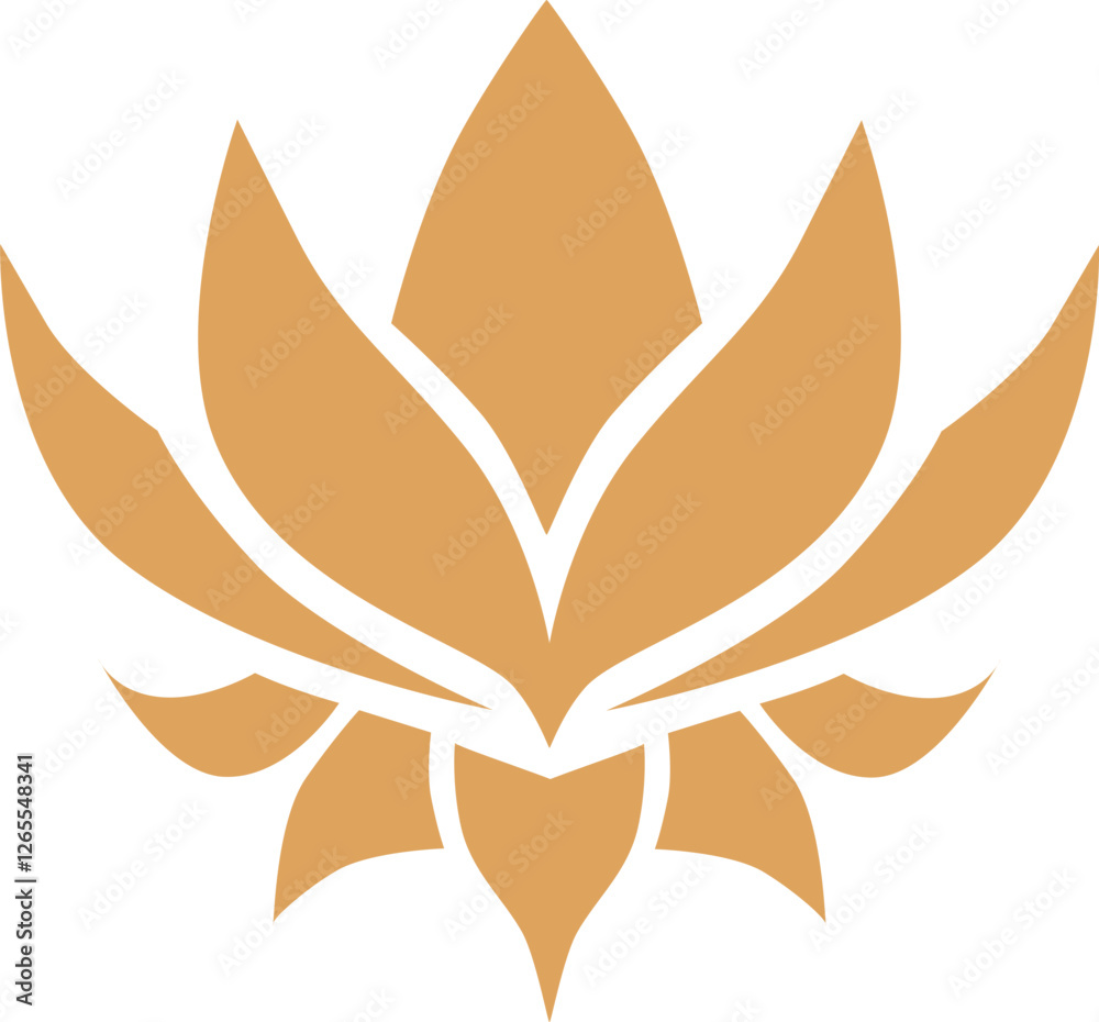 Fototapeta premium Flower Logo Illustration