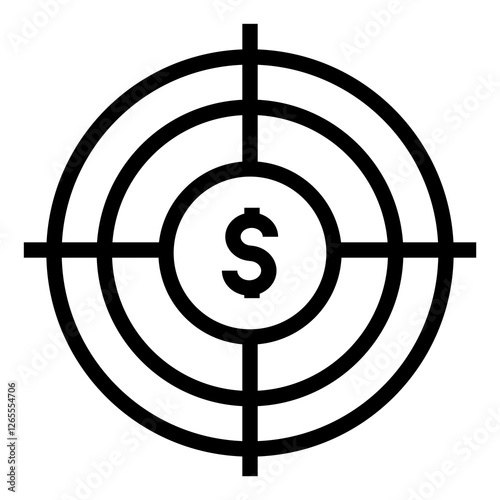 target vector icon photo