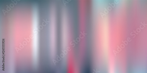 Abstract peach fuzz color vector banner. Blurred light fresh orange delicate gradient background.