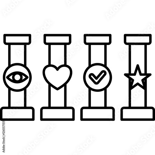 Four Laws Of Behavior Change Icon