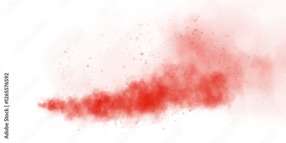 Fantastic red smoke background. Magic red smoke with glitter and small particles of twinkling stars. Fog with luminous particles. Red vapor with stardust. Morning fog over land or water. PNG. Fantastic red smoke background. Magic red smoke with glitter and small particles of twinkling stars. Fog with luminous particles. Red vapor with stardust. Morning fog over land or water. PNG.