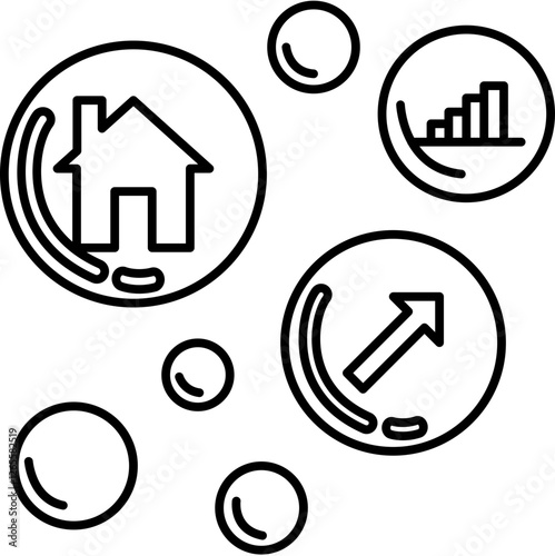 Asset Bubble Icon