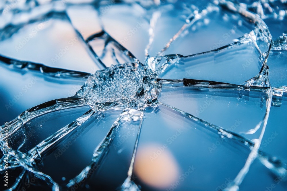 Cracked smartphone screen capturing the moment of shattered glass close-up technology abstract high-contrast photography for visual impact on digital platforms Cracked smartphone screen capturing the moment of shattered glass close-up technology abstract high-contrast photography for visual impact on digital platforms