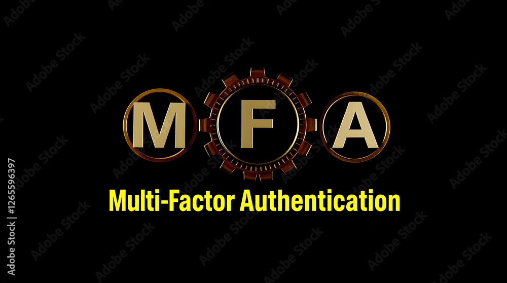 Multi-Factor Authentication (MFA) – Secure Access and Cybersecurity Protection, authentication security, digital security, online security, secure login, identity verification, password protection. Multi-Factor Authentication (MFA) – Secure Access and Cybersecurity Protection, authentication security, digital security, online security, secure login, identity verification, password protection.