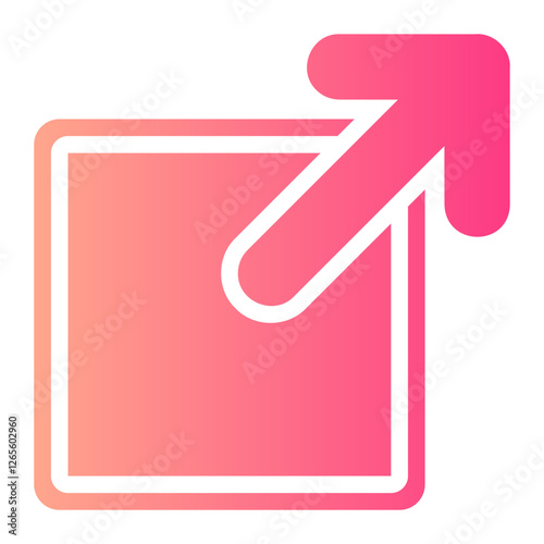 foreign gradient icon
