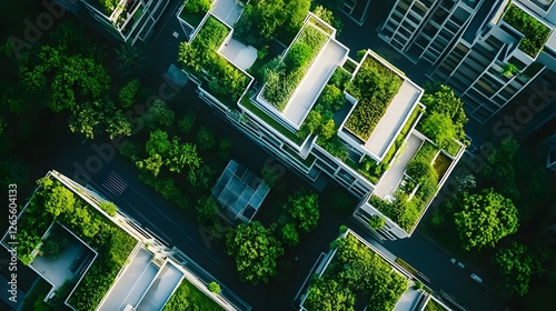 Sustainable Cityscape LEED Certified Buildings and Green Roofs Transforming the Urban Landscape
