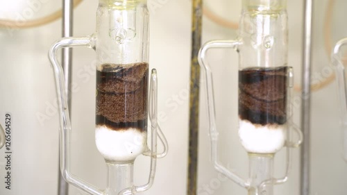 This cuttingedge Laboratory Filtration Process utilizes Glass Columns for improved efficiency