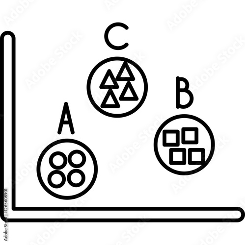 Clustering Icon