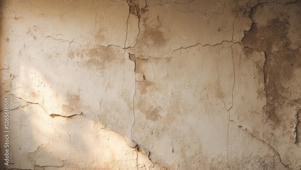 Naklejka premium Plaster wall background for posters or writing.