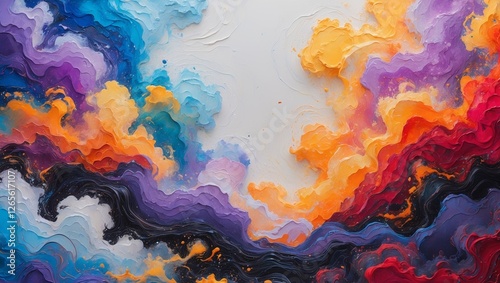 Explore the vibrant world of Dynamic Abstract Art with stunning color blends and combos