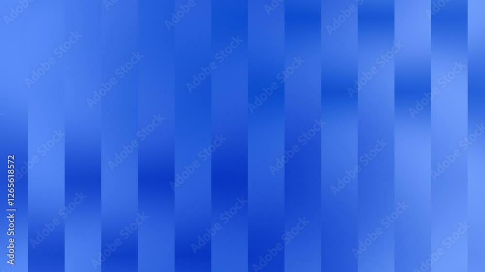 Fondo de cristal en forma de barras horizontales en movimiento con un degradado colorido y distorsionado, animación con apariencia premium, elegante y minimalista